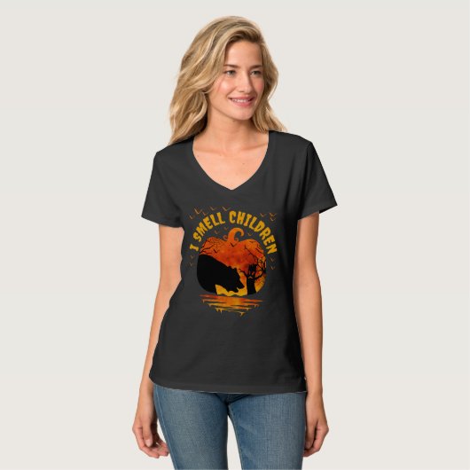 Ich rieche Kinder T-Shirt (Vorderseite Vollansicht)