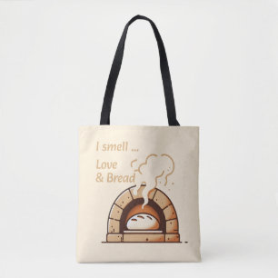 Ich rieche Liebe und Brot Tasche