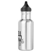 Ich rieche Schnee Edelstahlflasche (Rechts)