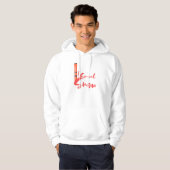 Ich rieche Schnee Hoodie (Vorne ganz)