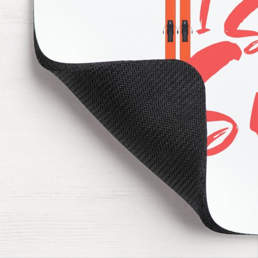 Ich rieche Schnee Mousepad (Ecke)