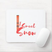 Ich rieche Schnee Mousepad (Mit Mouse)