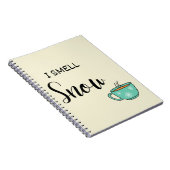 Ich rieche Schnee Notizblock (Rechte Seite)