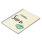 Ich rieche Schnee Notizblock (Linke Seite)