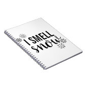 Ich rieche Schnee Notizblock (Rechte Seite)