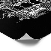 Ich rieche Schnee Winter Weihnachten Schneeball De Poster (Ecke)