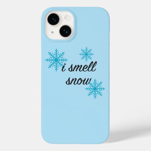Ich rieche Schneeflocke Case-Mate iPhone Hülle (Rückseite)