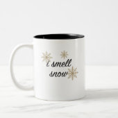 Ich rieche Schneeflocken Tasse (Links)