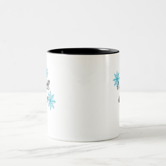 Ich rieche Schneeflocken Tasse (Mittel)