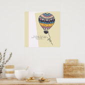 Ich riskiere den Motivierend Fall Poster (Küche)