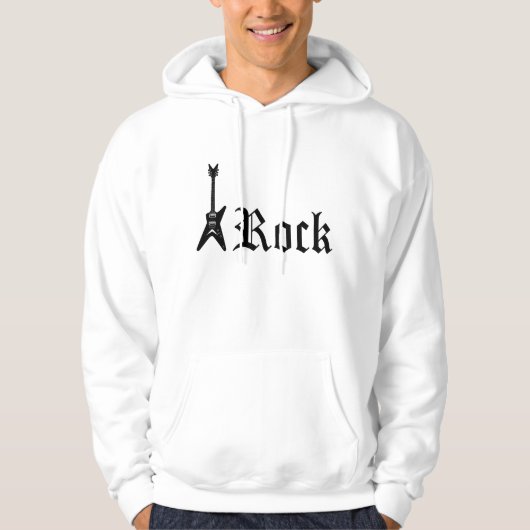 Ich rocke hoodie (Vorderseite)