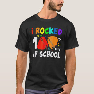 Ich rockte 100 Tage Schulmusik Gitarre 100. Tag T-Shirt