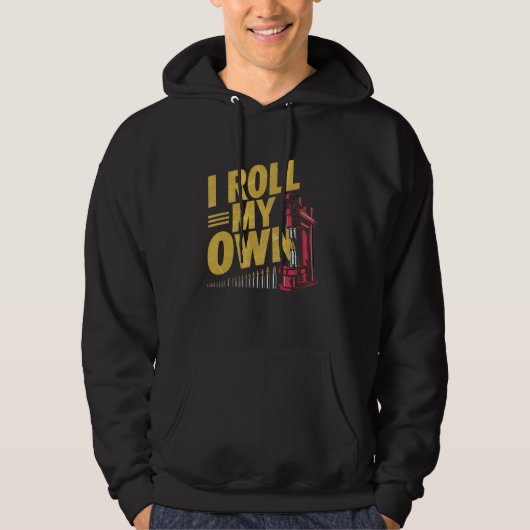 Ich Roll meine eigene Munition Funny Guns Feuerwaf Hoodie (Vorderseite)
