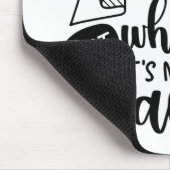 Ich Roll nicht immer ein Joint Mousepad (Ecke)