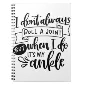Ich Roll nicht immer ein Joint Notizblock (Vorderseite)