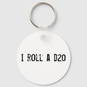 Ich rolle ein d20 - Schlüsselanhänger