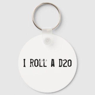 Ich rolle einen d20 - Schlüsselanhänger