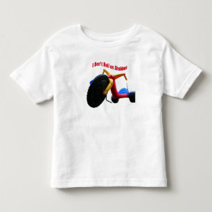 Ich rolle nicht auf Shabbos Kleinkind T-shirt