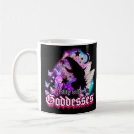 Ich Rolle Nur Mit Göttinnen Hexenfee Kristall Kaffeetasse