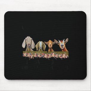 Ich rudere nicht Enten ich Ziegen Grafik Kunst Mousepad