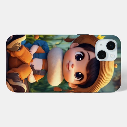 Ich rufe 15 plus Abdeckung an Case-Mate iPhone Hülle (Rückseite (Horizontal))