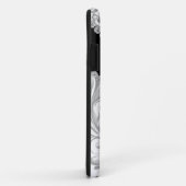 Ich rufe der 5 ABDECKUNGS-SILBERNES SCHWARZES Case-Mate iPhone Hülle (Hinten/Rechts)
