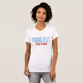 Ich rufe dich nie an T-Shirt (Vorne ganz)