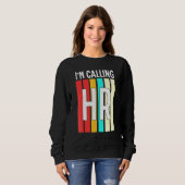 Ich rufe die Personalabteilung Mitarbeiter Chef Ga Sweatshirt (Vorne ganz)