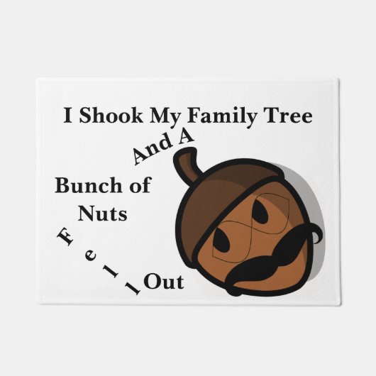 Ich rüttelte meinen Stammbaum Fußmatte (Vorderseite)