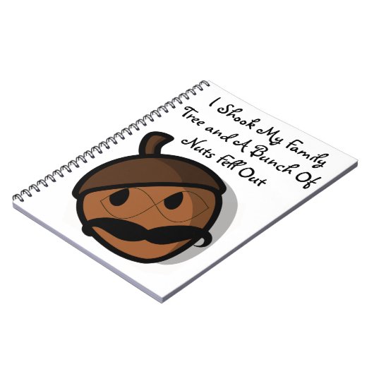 Ich rüttelte meinen Stammbaum Notizblock (Linke Seite)