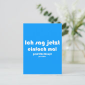 Ich sag jetzt einfach mal Messgrad nicht Postkarte (Stehend Vorderseite)