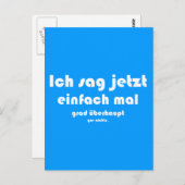 Ich sag jetzt einfach mal Messgrad nicht Postkarte (Vorne/Hinten)