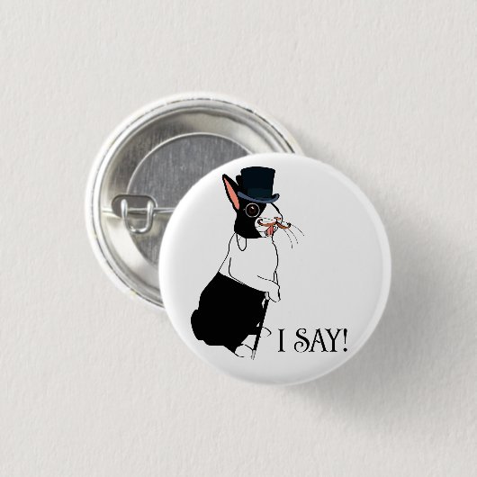 ICH SAGE BUTTON (Vorne & Hinten)