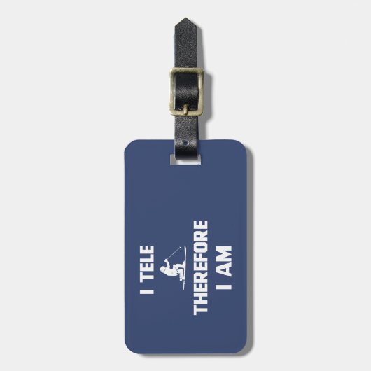 Ich sage daher gepäckanhänger (Vorderseite vertikal)