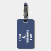 Ich sage daher gepäckanhänger (Rückseite vertikal)