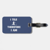 Ich sage daher gepäckanhänger (Rückseite horizontal)