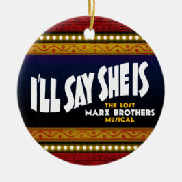 Ich sage, dass sie Verzierung ist Keramik Ornament