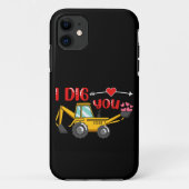 Ich sage dir Backhoe Valentine Case-Mate iPhone Hülle (Rückseite)