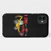 Ich sage dir Backhoe Valentine Case-Mate iPhone Hülle (Rückseite (Horizontal))