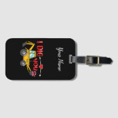 Ich sage dir Backhoe Valentine Gepäckanhänger (Vorderseite (Horizontal))