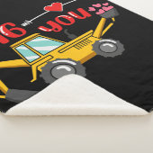 Ich sage dir Backhoe Valentine Sherpadecke (3/4)