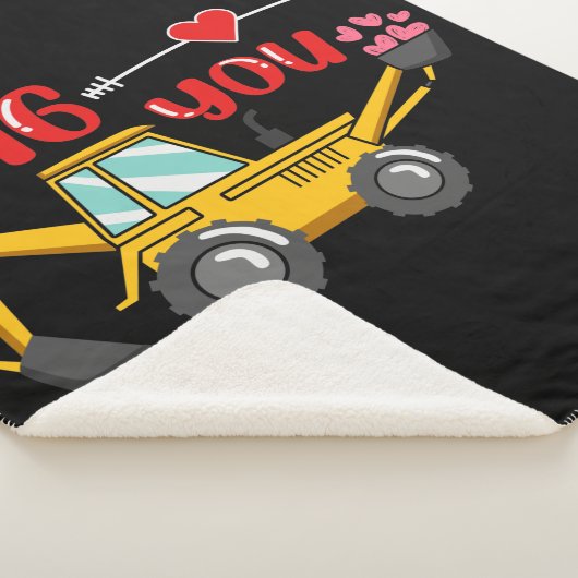 Ich sage dir Backhoe Valentine Sherpadecke (3/4)