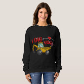 Ich sage dir Backhoe Valentine Sweatshirt (Vorne ganz)