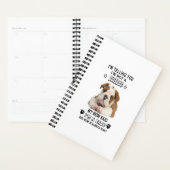 Ich sage dir, ich bin kein Bulldogge, ein Geschenk Planer (Anzeige)