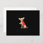 Ich sage dir, ich bin kein Hund, sagte meine Mama, Ankündigungspostkarte (Vorne/Hinten)