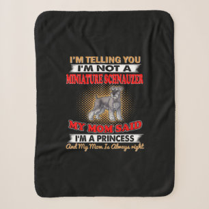 Ich sage dir, ich bin kein kleiner Schnauzer Sherpadecke
