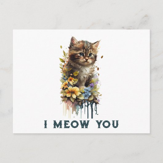 Ich sage dir, Kitty Postkarte (Vorderseite)