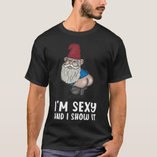 Ich sage es und zeige es der Familie der Gartenzwe T-Shirt