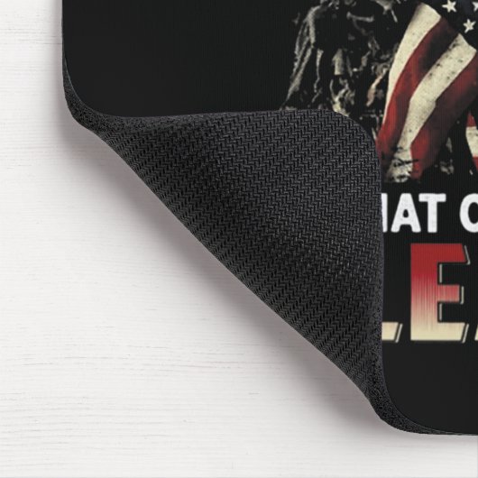 Ich sage frohe Weihnachten Gott segne Amerika ich Mousepad (Ecke)