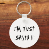 ICH SAGE GERNE!! SCHLÜSSELANHÄNGER (Vorderseite)